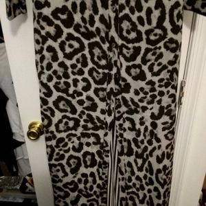 Long button up dress like new.